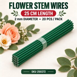 Flower Stem 2mm x 20Pcs - 25cm