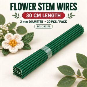 Flower Stem 2mm x 20Pcs - 30cm