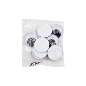 Plastic Movable Eyes (Without Adhesive) - 25mm