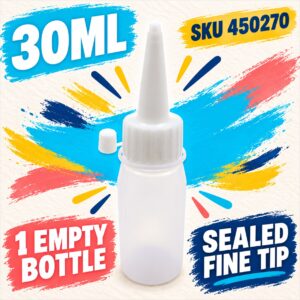 Applicator Fine Tip Bottle With Cap - 30ml