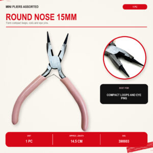 Plier Assorted - Round Nose 15mm