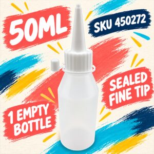 Applicator Fine Tip Bottle With Cap - 50ml