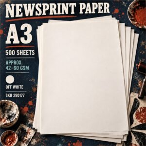 Newsprint Paper (500pcs/pkt) - A3