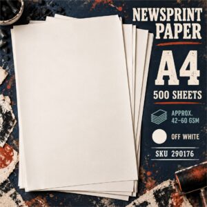 Newsprint Paper (500pcs/pkt) - A4