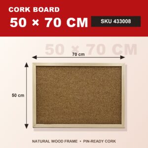 Cork Board - 50cm x 70cm