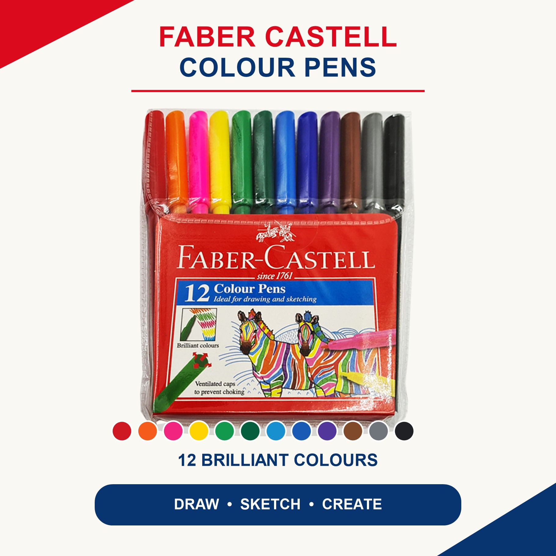 Faber Castell Colour Pens