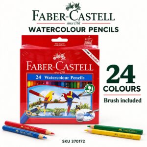 Faber-Castell watercolour pencils, 24 colour set, SKU 370172
