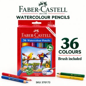 Faber-Castell watercolour pencils, 36 colour set, SKU 370173