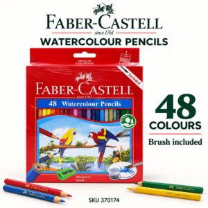 Faber-Castell watercolour pencils, 48 colour set, SKU 370174
