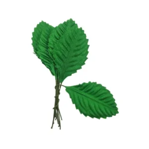 Velvet Leaves 12pcs - H-132 (12pcs)