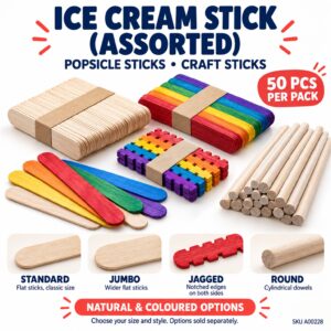 Ice Cream Stick (50pcs)