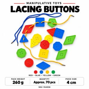 Manipulative Toy - Lacing Buttons