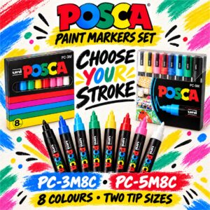 POSCA Paint Markers Set
