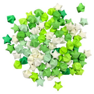 Paper Stars - Green