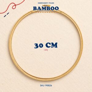 Embroidery Frame - Bamboo, 30cm