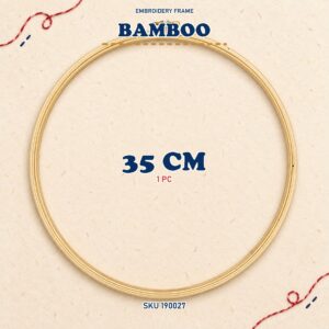 Embroidery Frame - Bamboo, 35cm