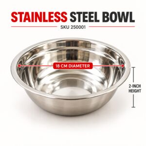 Stainless Steel Bowl - 18cm