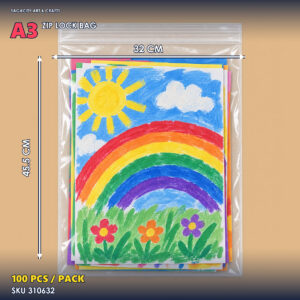 Zip Lock Bag (100pcs/pkt) - A3
