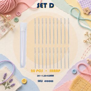 Needle Set - Set D (20pcs)