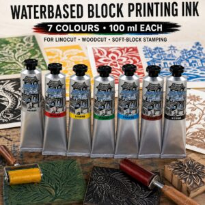 Waterbased Block Printing Ink 100ml
