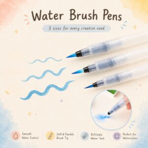 Refillable Watercolour Brush Pen