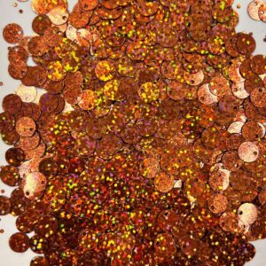 Sequin Assorted 20g - Holo Flat Copper