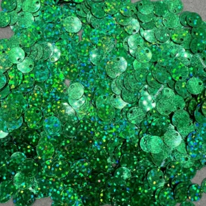 Sequin Assorted 20g - Holo Flat Green