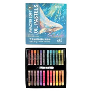 Amazing Soft Oil Pastel - Macaron 24 Colour