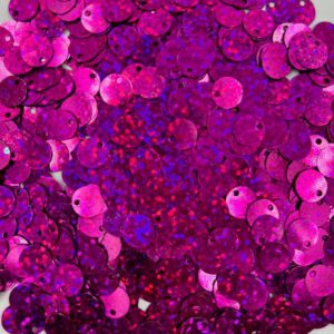 Sequin Assorted 20g - Holo Flat Magenta