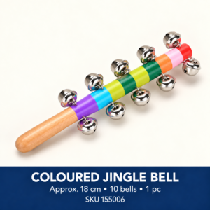 Musical Toys - Coloured Jingle Bell