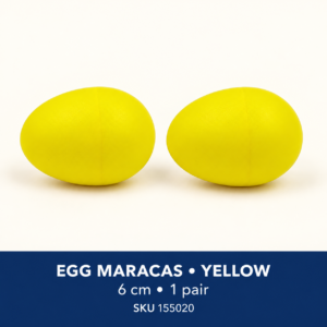 Musical Toys - Egg Maracas Yellow
