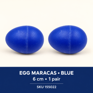 Musical Toys - Egg Maracas Blue