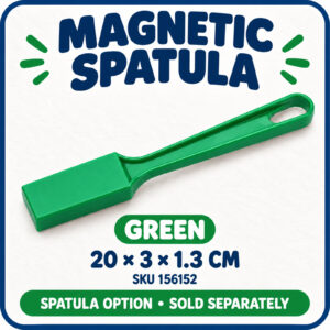Magnetic Spatula / Chips - Green