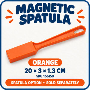 Magnetic Spatula / Chips - Orange