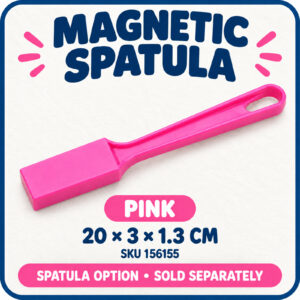 Magnetic Spatula / Chips - Pink