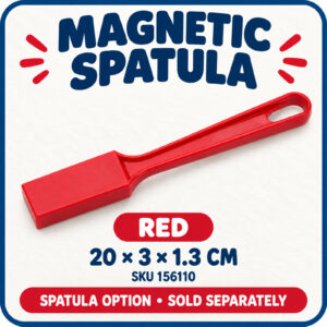 Magnetic Spatula / Chips - Red