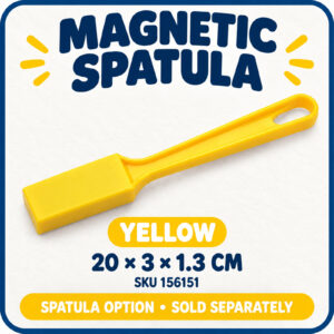 Magnetic Spatula / Chips - Yellow