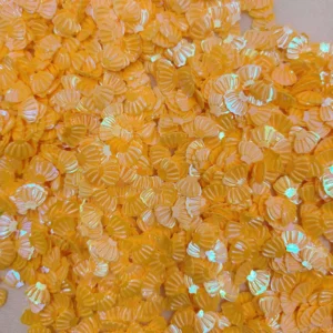 Sequin Assorted 20g - Seashell Yellow