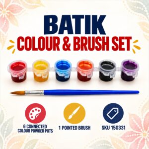 Batik Colour & Brush Set