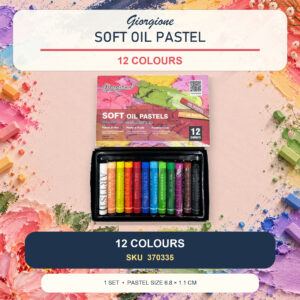 Giorgione Soft Oil Pastel - 12 Colours