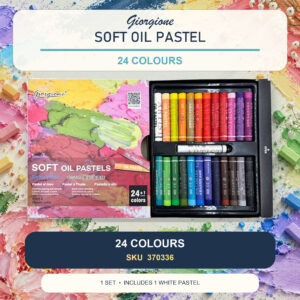 Giorgione Soft Oil Pastel - 24 Colours