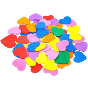 EVA Foam Sticker - Heart (±50pcs)