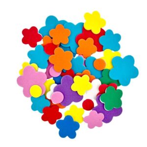 EVA Foam Sticker - Flowers A (±45 pcs)