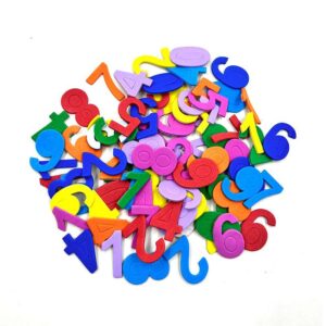 EVA Foam Sticker - Numbers (±80pcs)