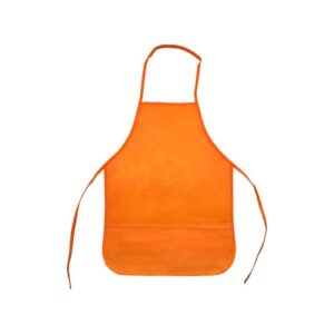 Non-Woven Apron (Kids) - Orange