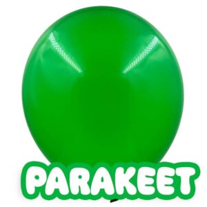 Balloon 10" (10pcs/pkt) - Parakeet