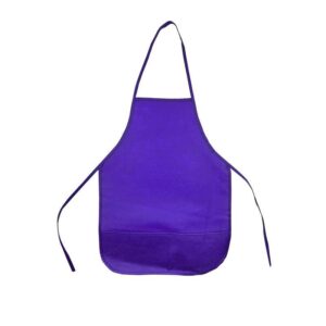 Non-Woven Apron (Kids) - Purple