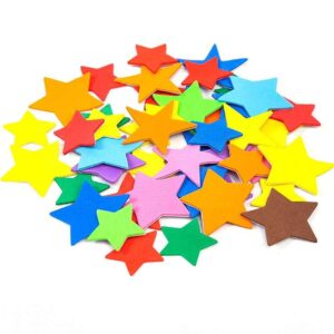 EVA Foam Sticker - Star (±50pcs)