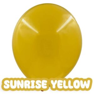 Balloon 10" (10pcs/pkt) - Sunrise Yellow