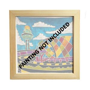 Square Frame 20cm x 20cm - Wood
